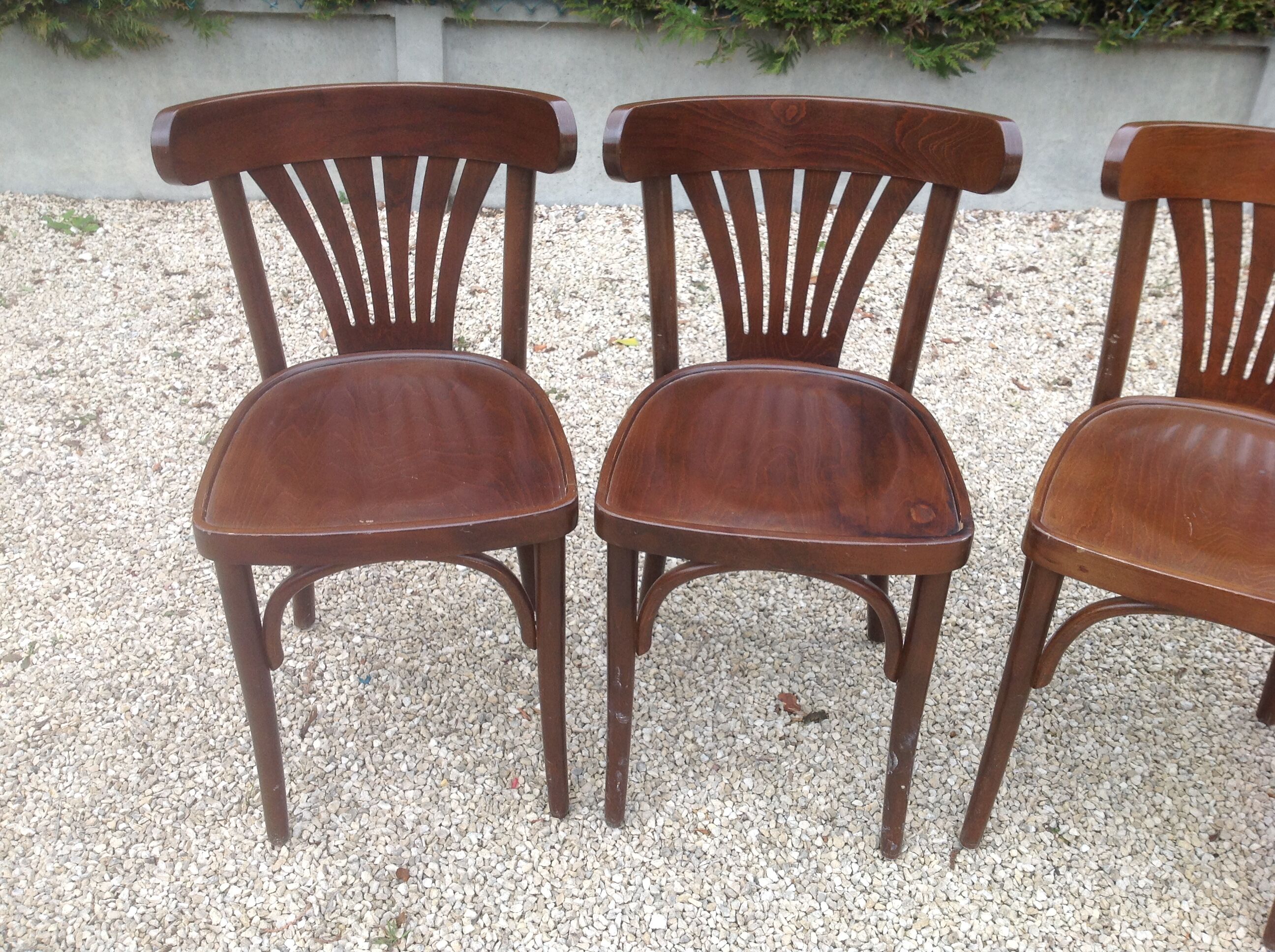 Set of 4 bistro chairs