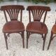 Lot de 4 chaises bistrot