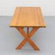 X-leg dining table Ate van Apeldoorn, 1970s