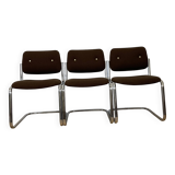 3 chaises Vickers Roneo, années 70