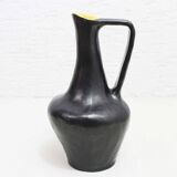 Glazed stoneware pitcher 1970