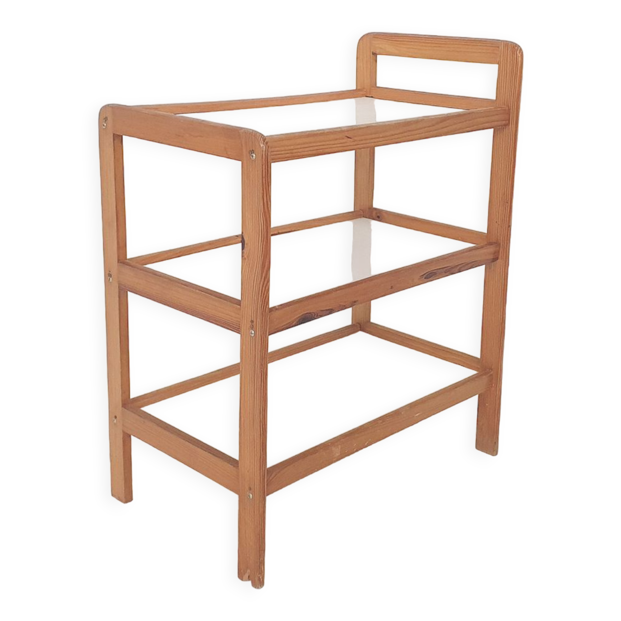 Pinewood serving table or tray, The Netherlands 1960's