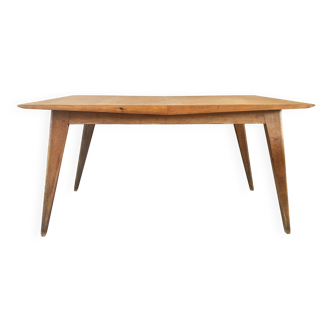 Vintage extendable oak table from the 50s