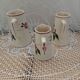 3 antique Sarreguemines pitchers