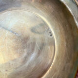 Antique basket cup in silver metal