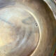 Antique basket cup in silver metal