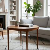 Vintage teak coffee table Haug Snekkeri, circa 1960