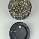 60s 70s ceiling lamp Glashütte Limburg Germany Plafoniere glass & metal