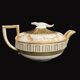 Tableware, porcelain teapot Wedgewood neo-Egyptian decor 20th century