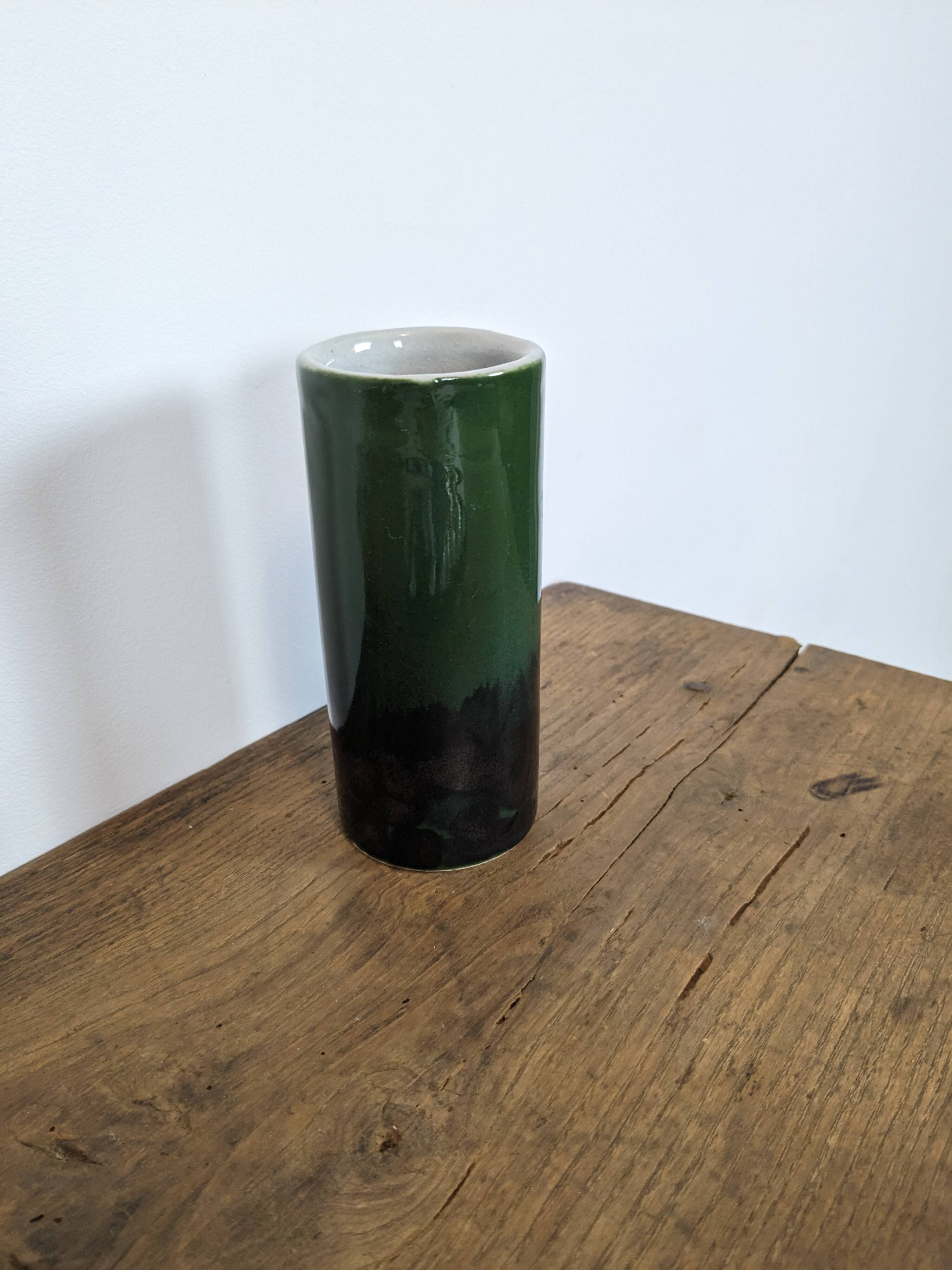 Vintage Fat Lava Vase