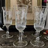Série de 6 flûtes à champagne