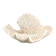Vintage natural white coral, curiosity cabinet, 1970s