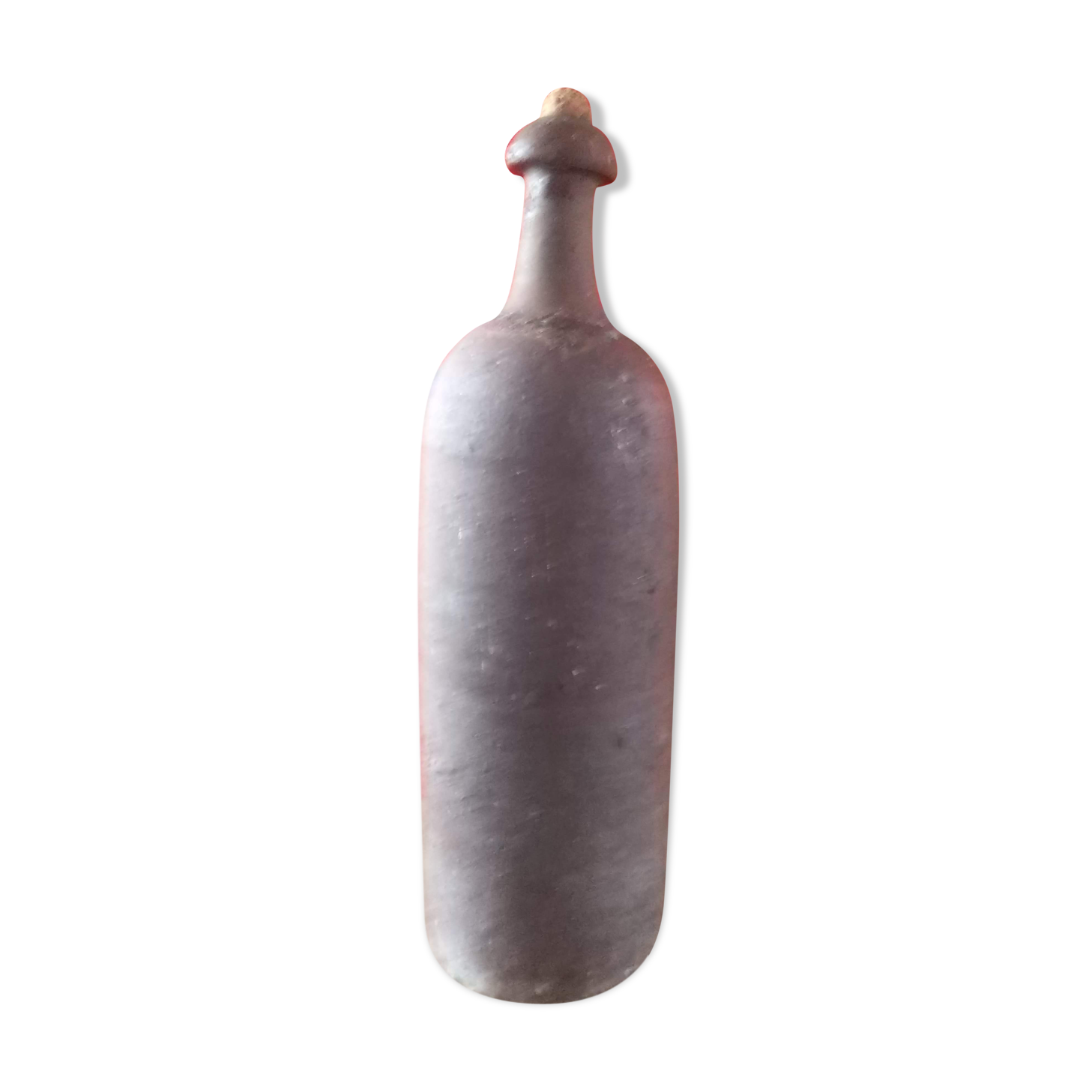 Bottle in earth