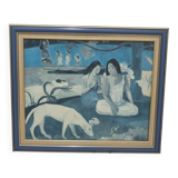 Painting AREAREA by Paul Gauguin authentic reproduction on canvas - publisher Hazan