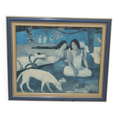 Painting AREAREA by Paul Gauguin authentic reproduction on canvas - publisher Hazan