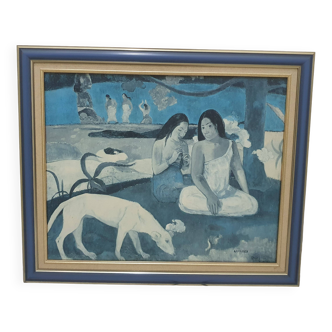 Painting AREAREA by Paul Gauguin authentic reproduction on canvas - publisher Hazan