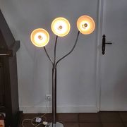 Pair of space age floor lamps