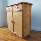Rattan buffet