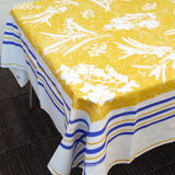 Nappe lin, coton, design Robert le Héros