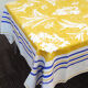 Nappe lin, coton, design Robert le Héros