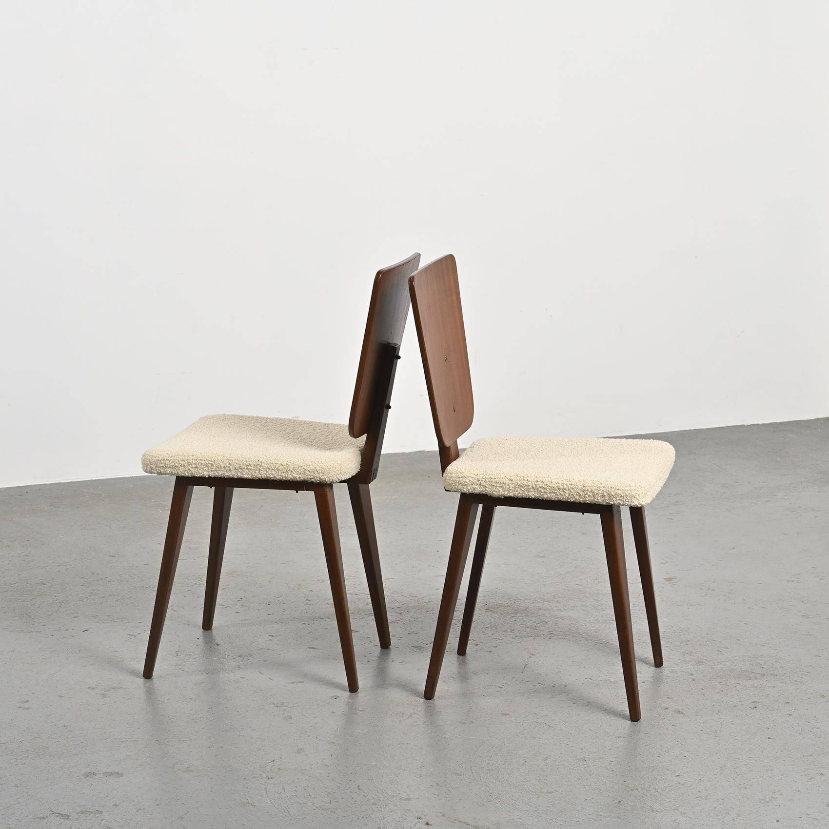 Modernist chairs by André Sornay, Lyon, 1950s