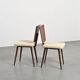 Modernist chairs by André Sornay, Lyon, 1950s