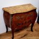 Curved louis XV style chest of drawers