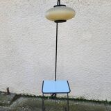 1960s magazine rack floor lamp