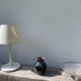 Signed ceramic flamed vase