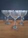 6 coupes  à champagne années 1900/1903 guilloches