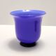 Royal Blue Opaline Glass Vase by Paolo Venini, "Anni Trenta" series
