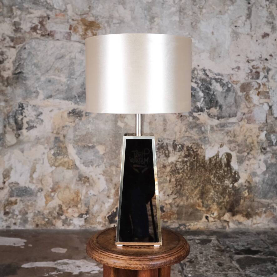 Lampe de table écaille de tortue, France, 1980