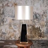 Lampe de table écaille de tortue, France, 1980