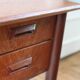 Small vintage 1960s Scandinavian teak desk