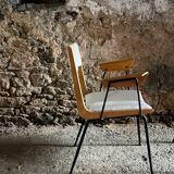 Pair of Boomerang armchairs by Carlo Ratti