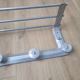 Porte-manteaux en aluminium vintage