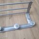 Porte-manteaux en aluminium vintage
