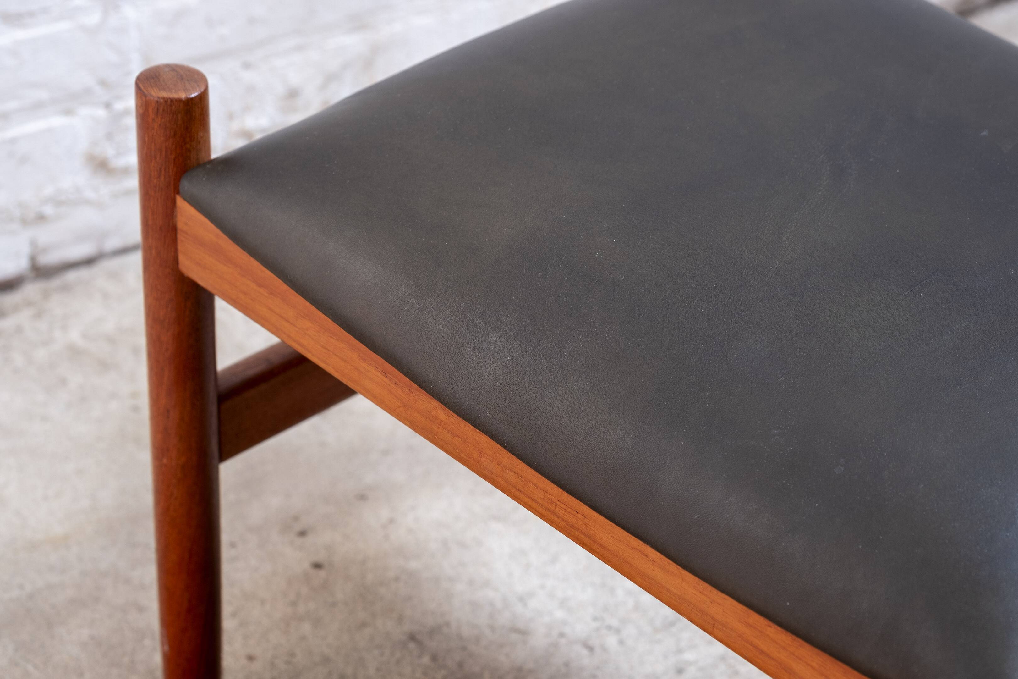 Hugo Frandsen Ottoman by Spøttrup, 1960s Denmark