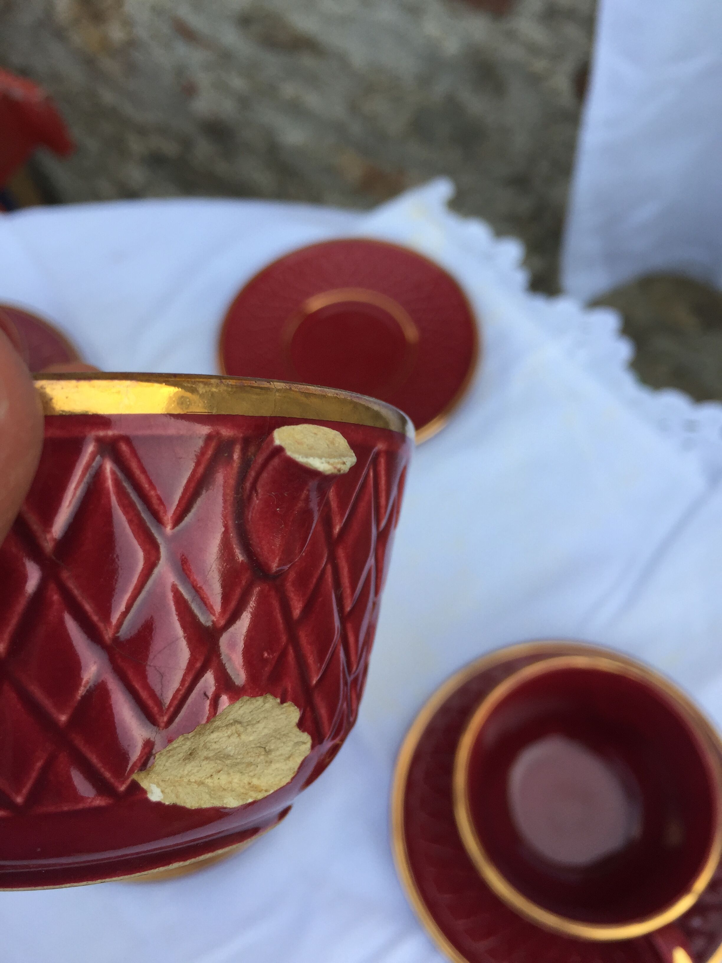 Vintage coffee service