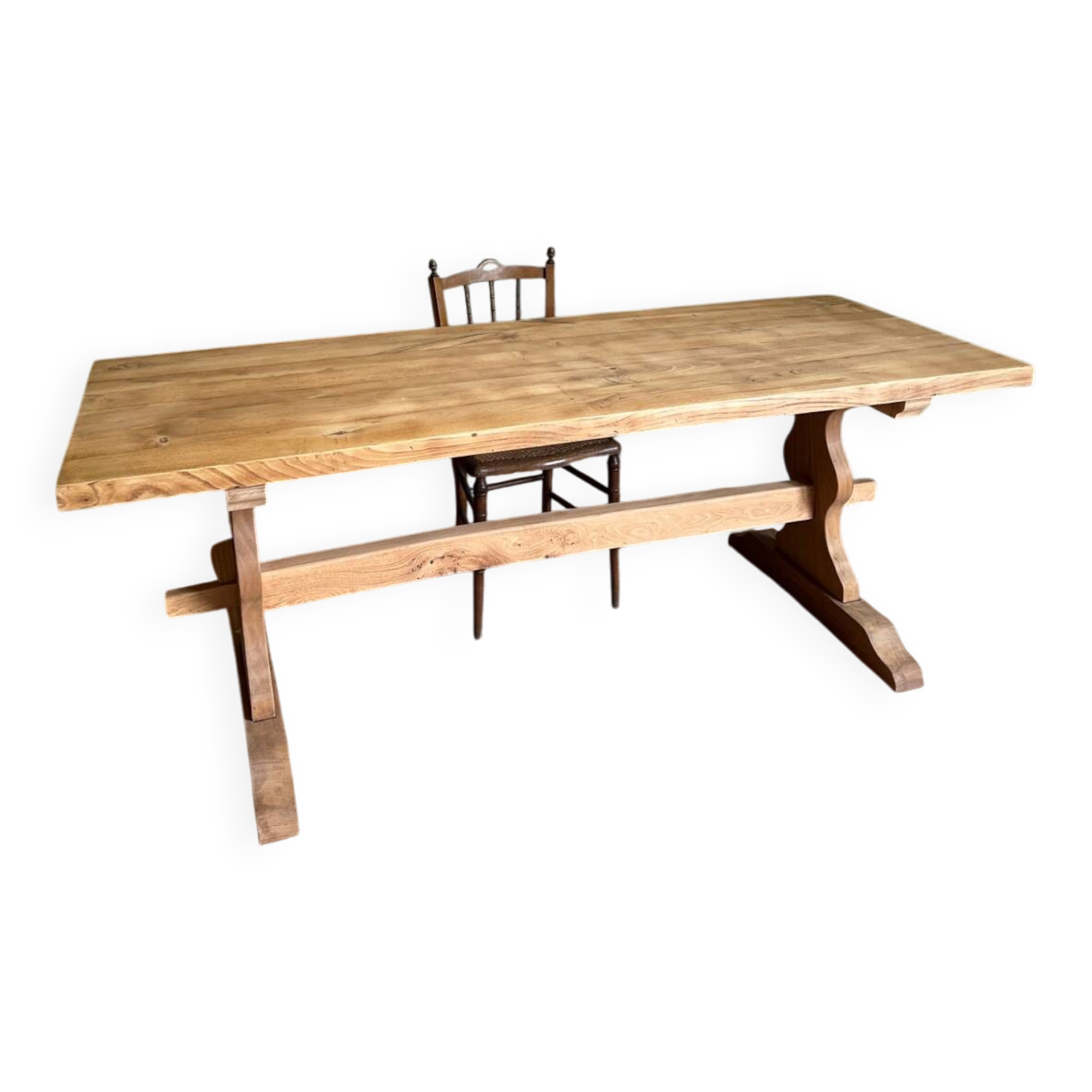 Monastery table, solid wood, country - farmhouse table