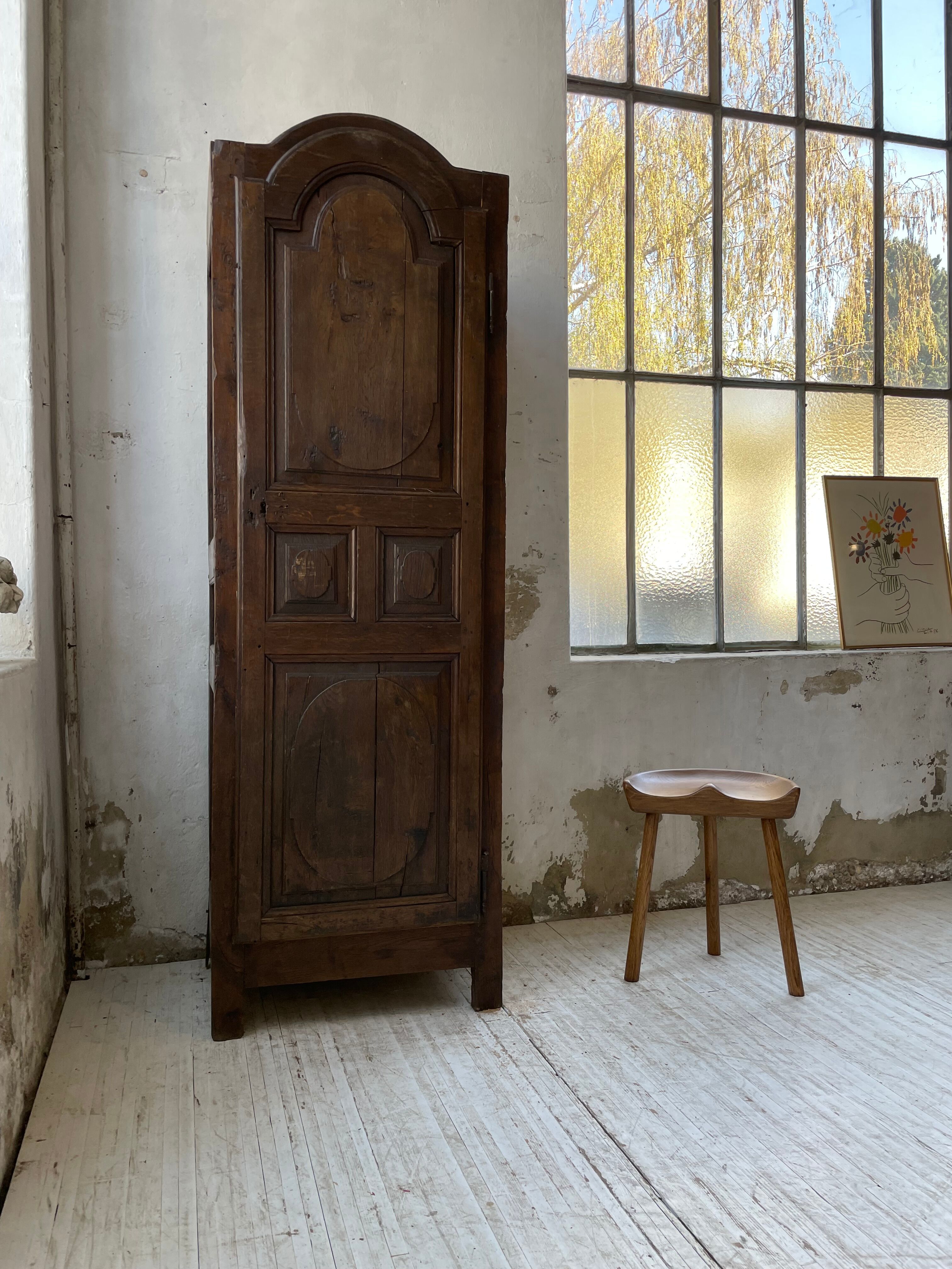 Savoyard solid oak cabinet XVIIIth