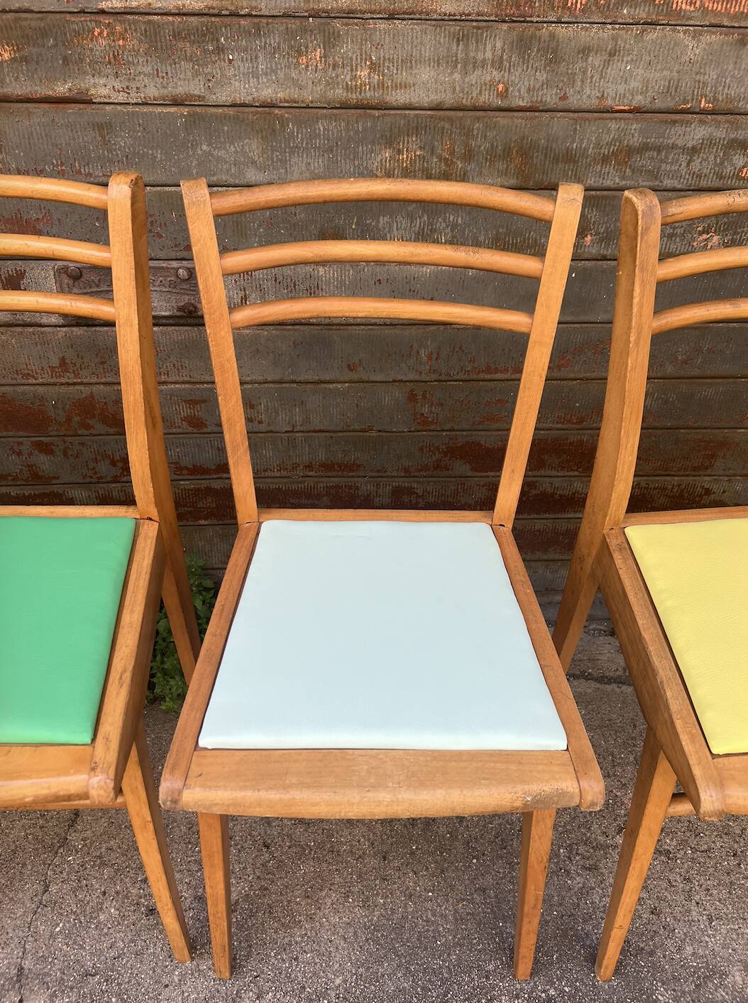 (Lot) 4 Alma bistro chairs no. 1642 Luterma