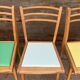(Lot) 4 Alma bistro chairs no. 1642 Luterma