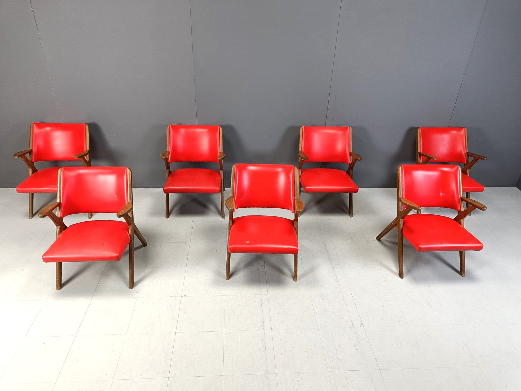 Fauteuils des années 60 par Dal Vera, ensemble de 2
