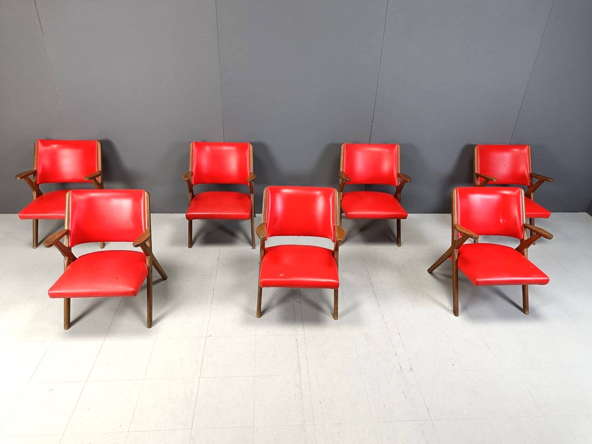 Mid-century armchairs by Dal Vera, 1960s - set of 2