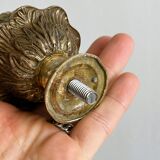 Vintage brass stair ball