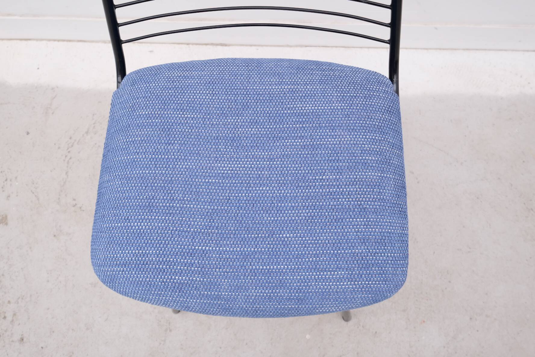 Jean-Louis Bonnant chair in metal and fabric, 1950