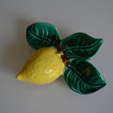 Citron in ceramic sign albert ferlay in vallauris around 1960