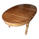 Table style Louis Philippe en merisier massif