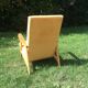 Vintage chair feet yellow compass - 60s